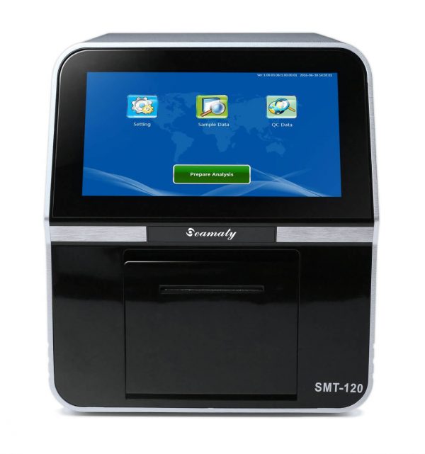 Seamaty 120 Point Of Care POCT Full Automatic Dry Biochemistry Analyzer Front View